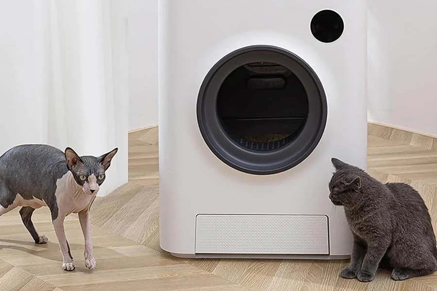 mechanical litter box